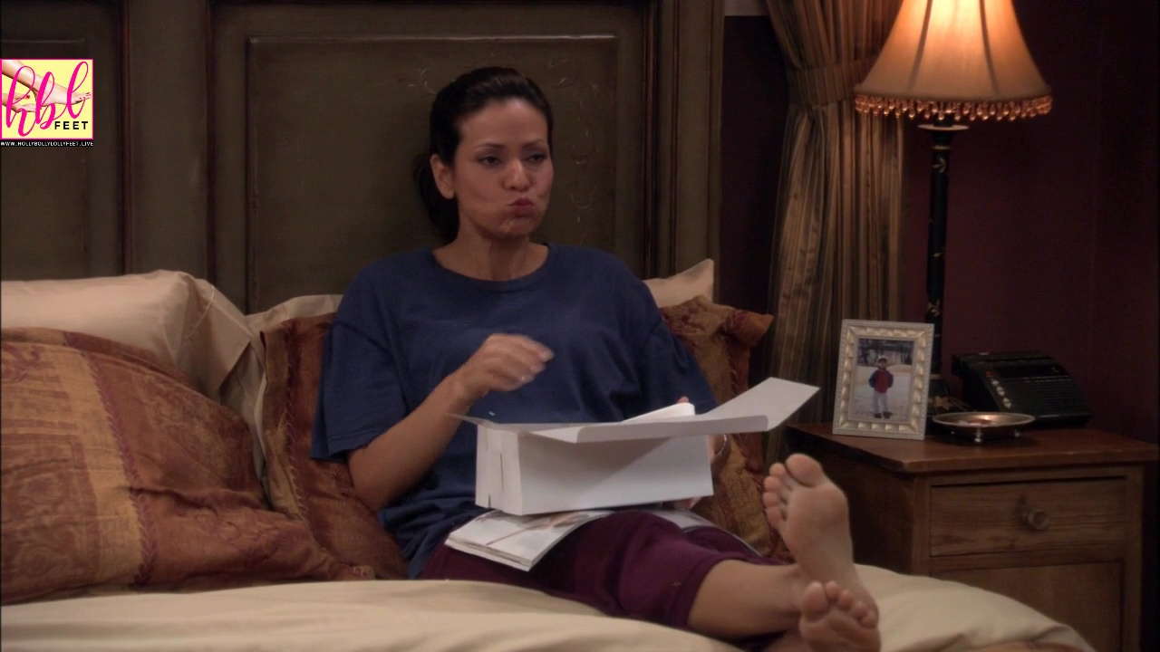 Constance Marie Feet Soles from American Sitcom "George Lopez&...