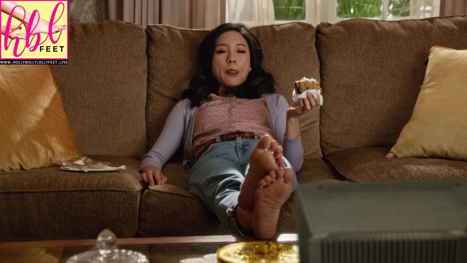 Constance Wu Feet Soles