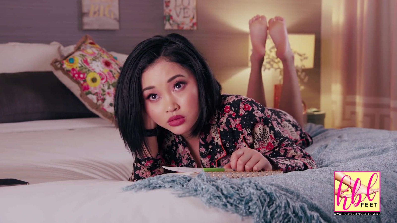 Lana Condor Feet Soles