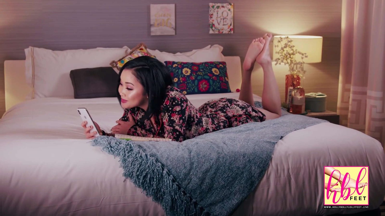 Lana Condor Feet Soles