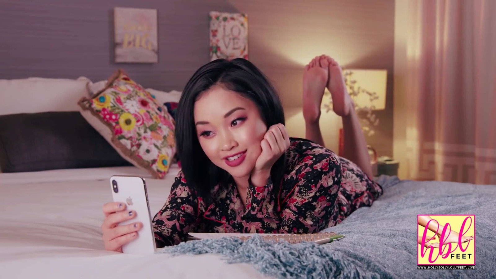 Lana Condor Feet Soles