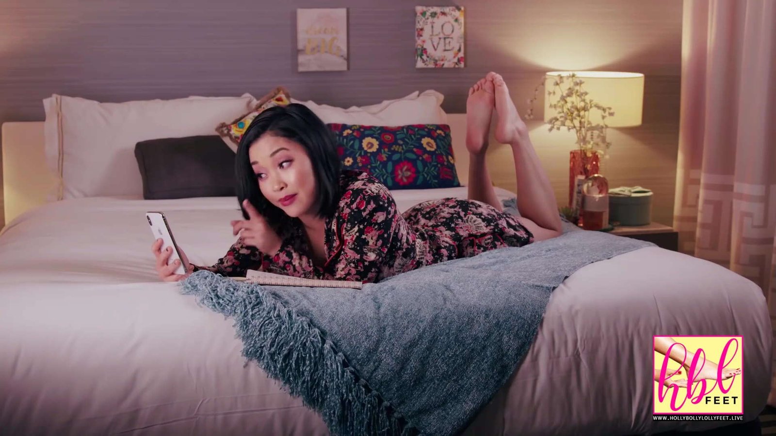 Lana Condor Feet Soles