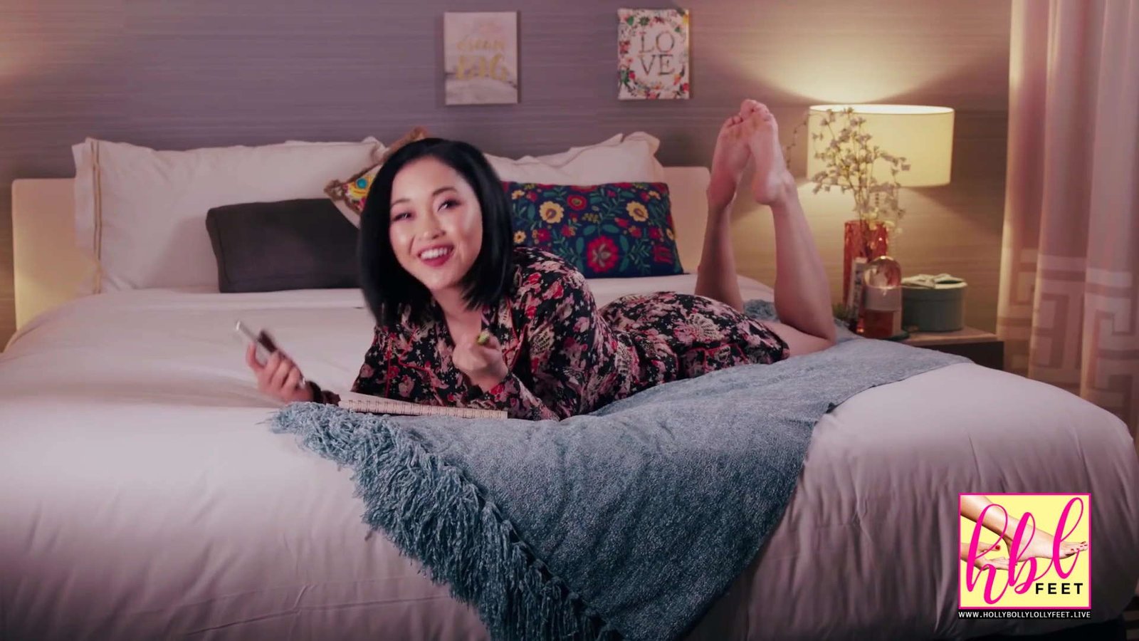 Lana Condor Feet Soles