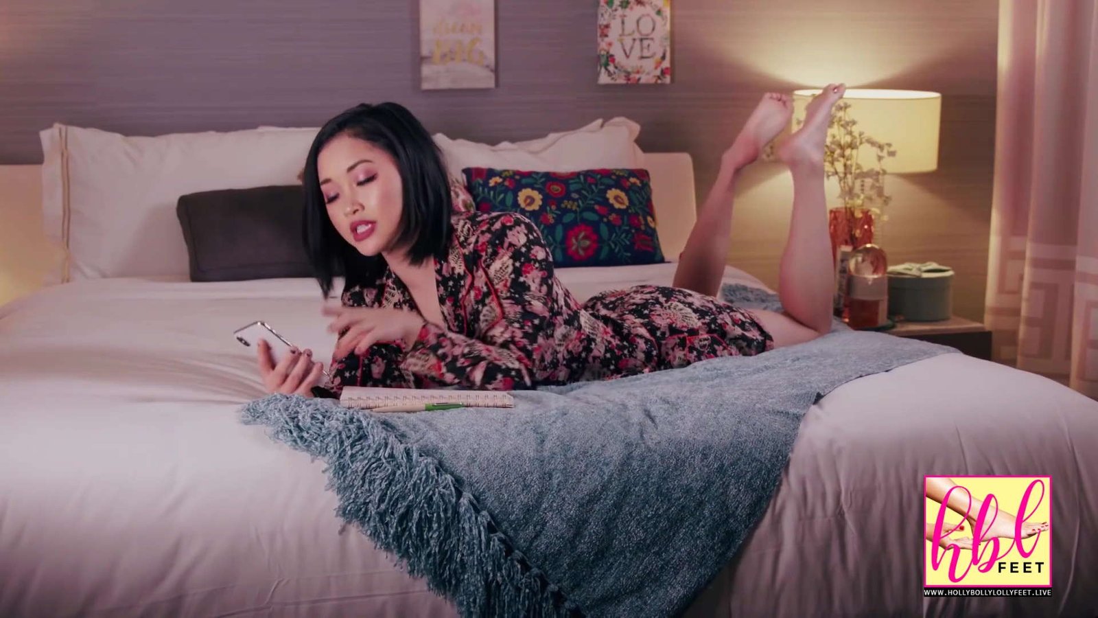 Lana Condor Feet Soles