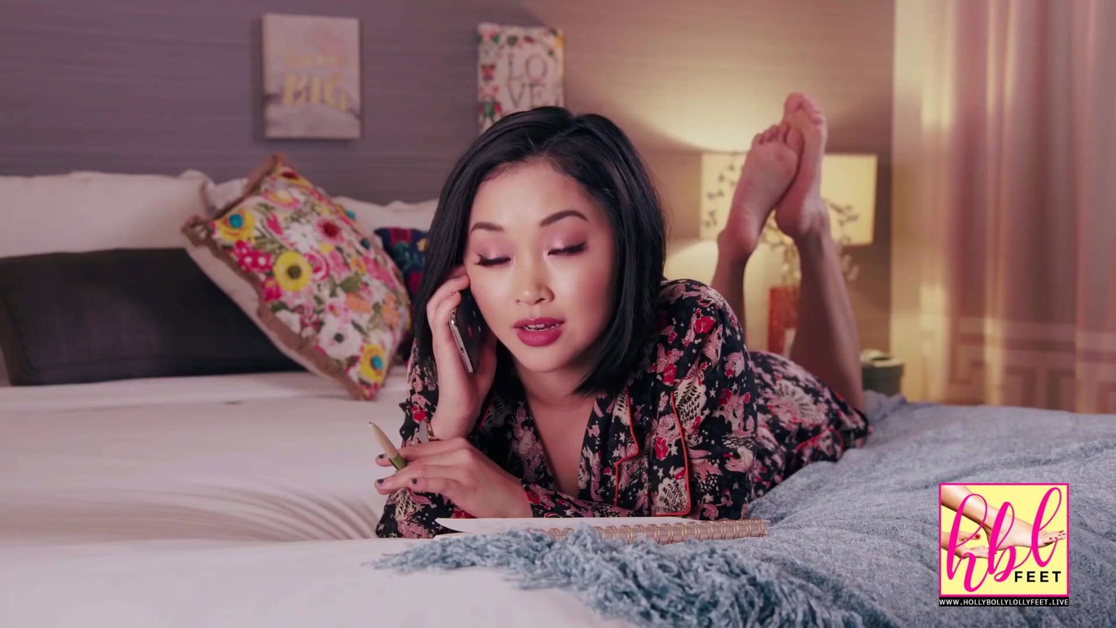 Lana Condor Feet Soles