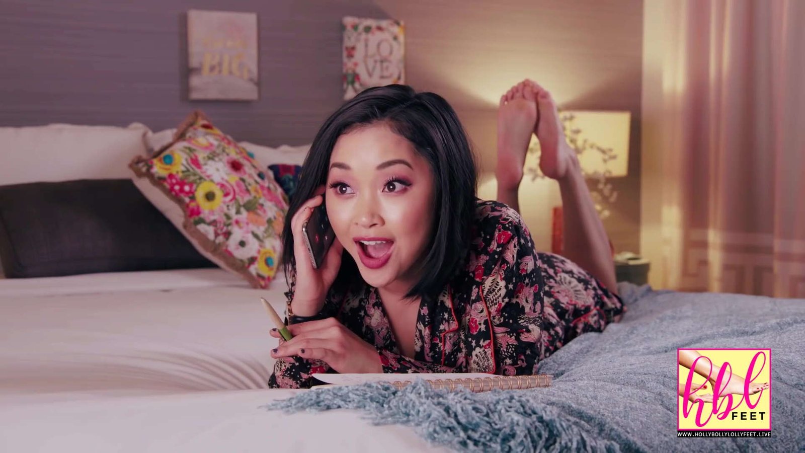 Lana Condor Feet Soles