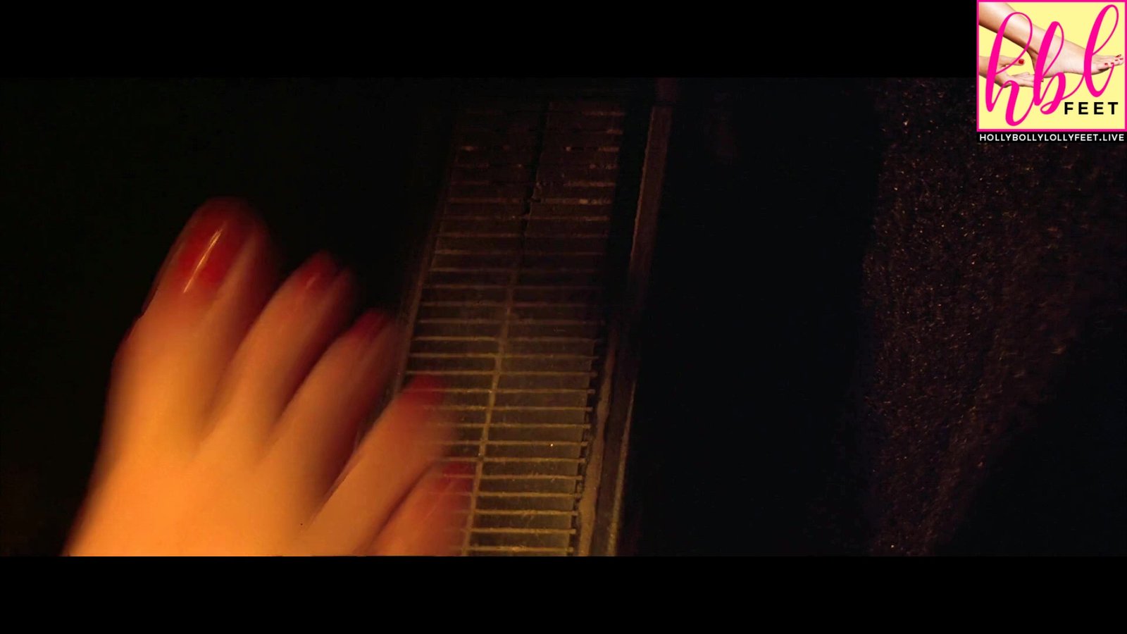 Angela Jones Feet Closeup Glimpse