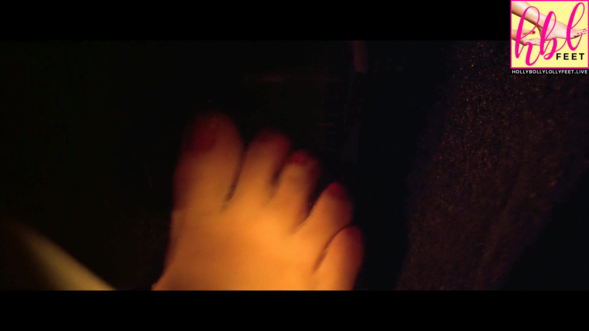 Angela Jones Feet Closeup Glimpse